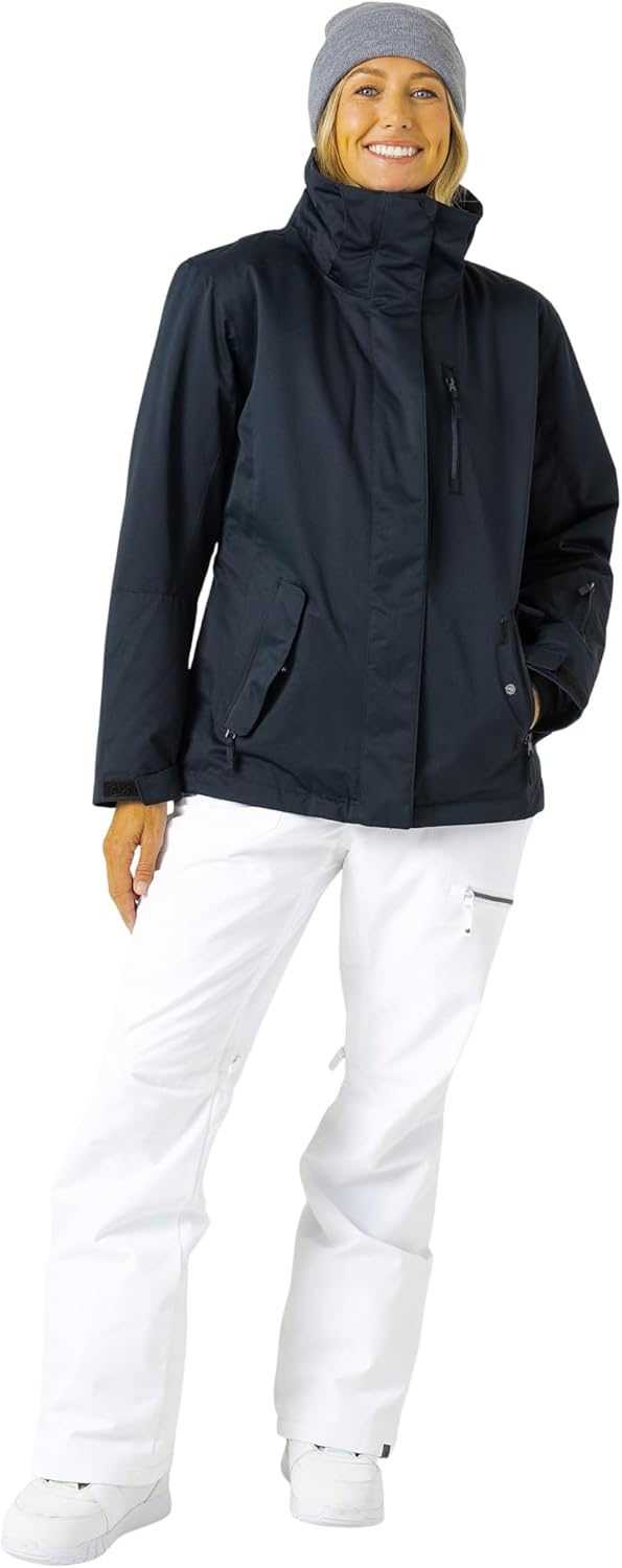 Roxy SNOW Junior's Jetty Printed Regular Fit Snow Jacket