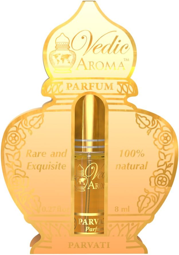 Parvati - Vedic Aroma Royal Collection Rare and Exquisite 100% Certified Organic Parfum - a Feeling of Living in Heaven