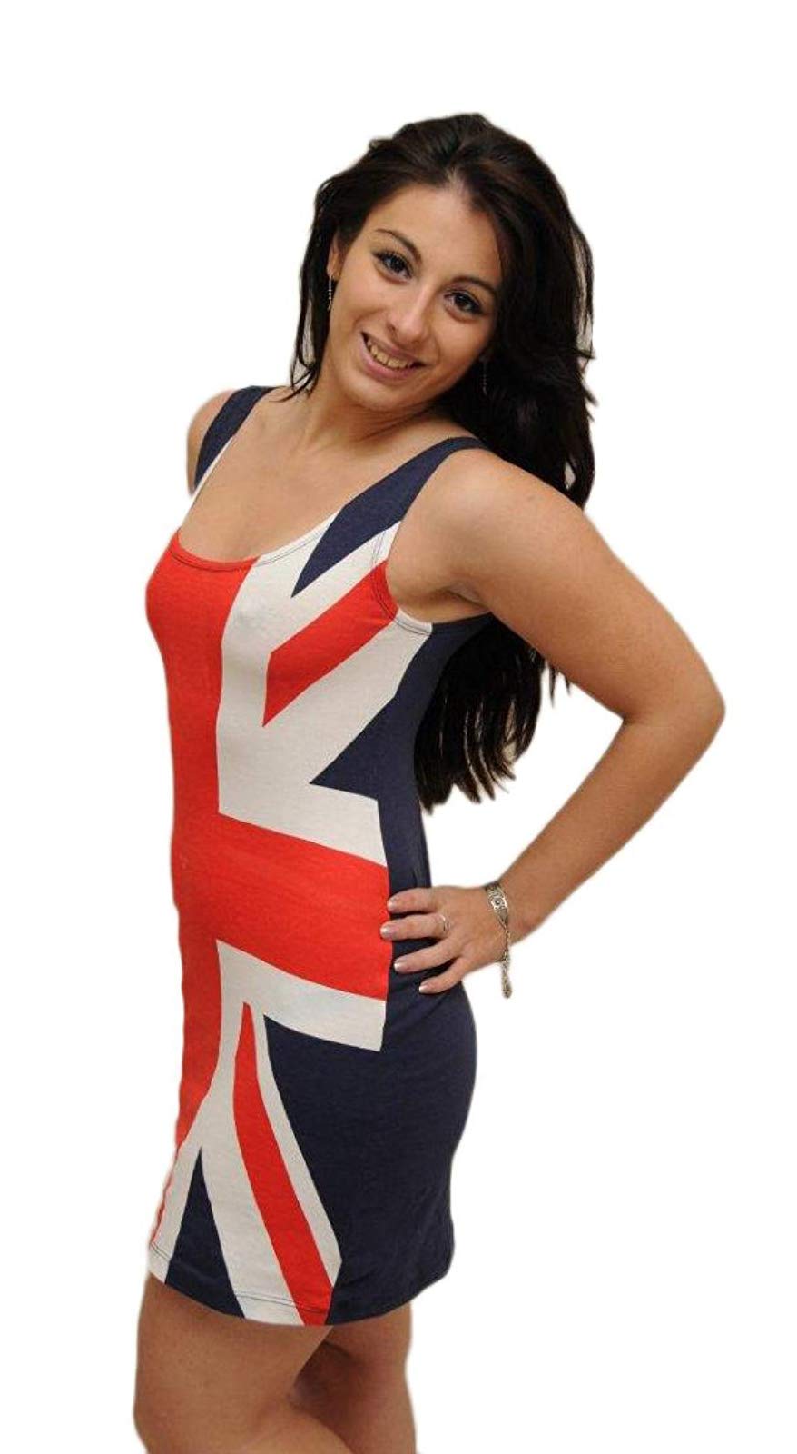 chinese dress ladies Ladies Union Jack Dress main image 0