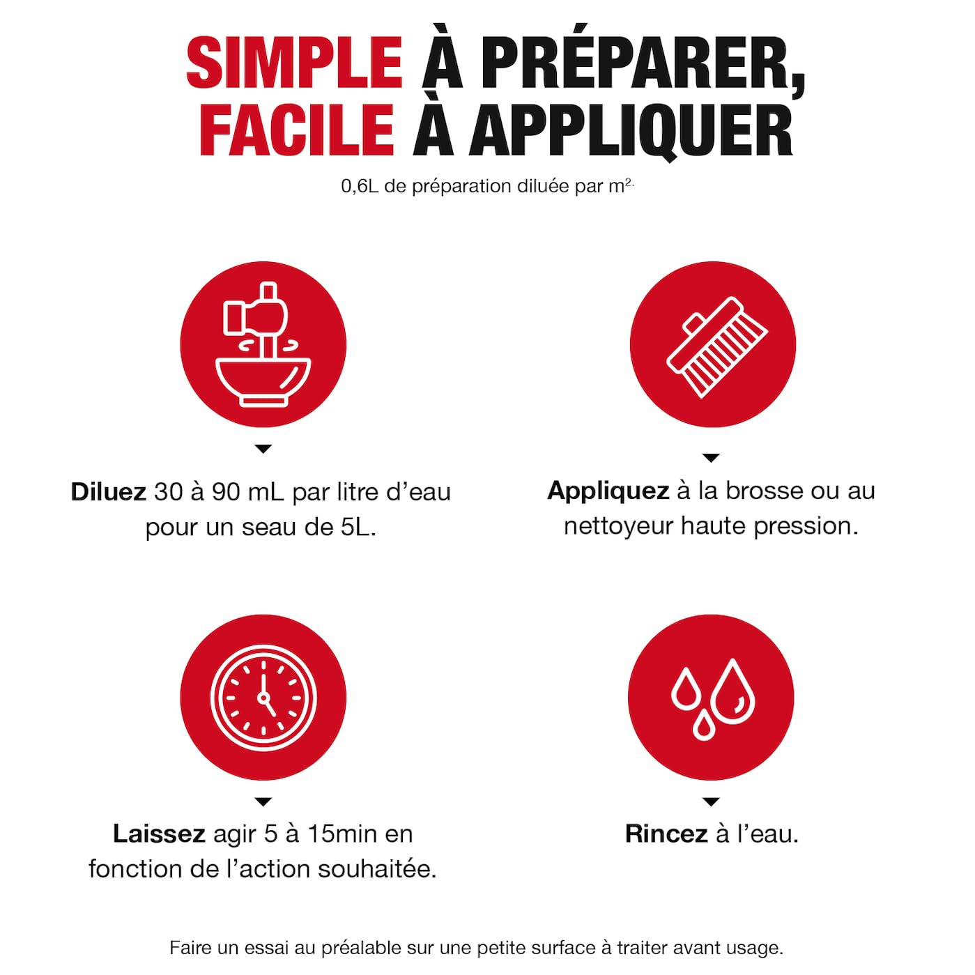 SPADO - Crésyl concentré - Désinfectant, bactéricide et levuricide - Nettoyant - Efficacité longue durée - Elimine 99,9% des bactéries - 5L - Fabriqué en France