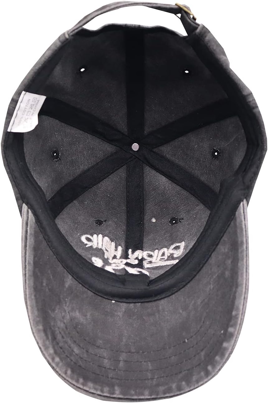 KKMKSHHG Barn Hair Don't Care Baseball Cap, Adjustable Vintage Cotton Denim Dad Hat for Women and Men - Image 6