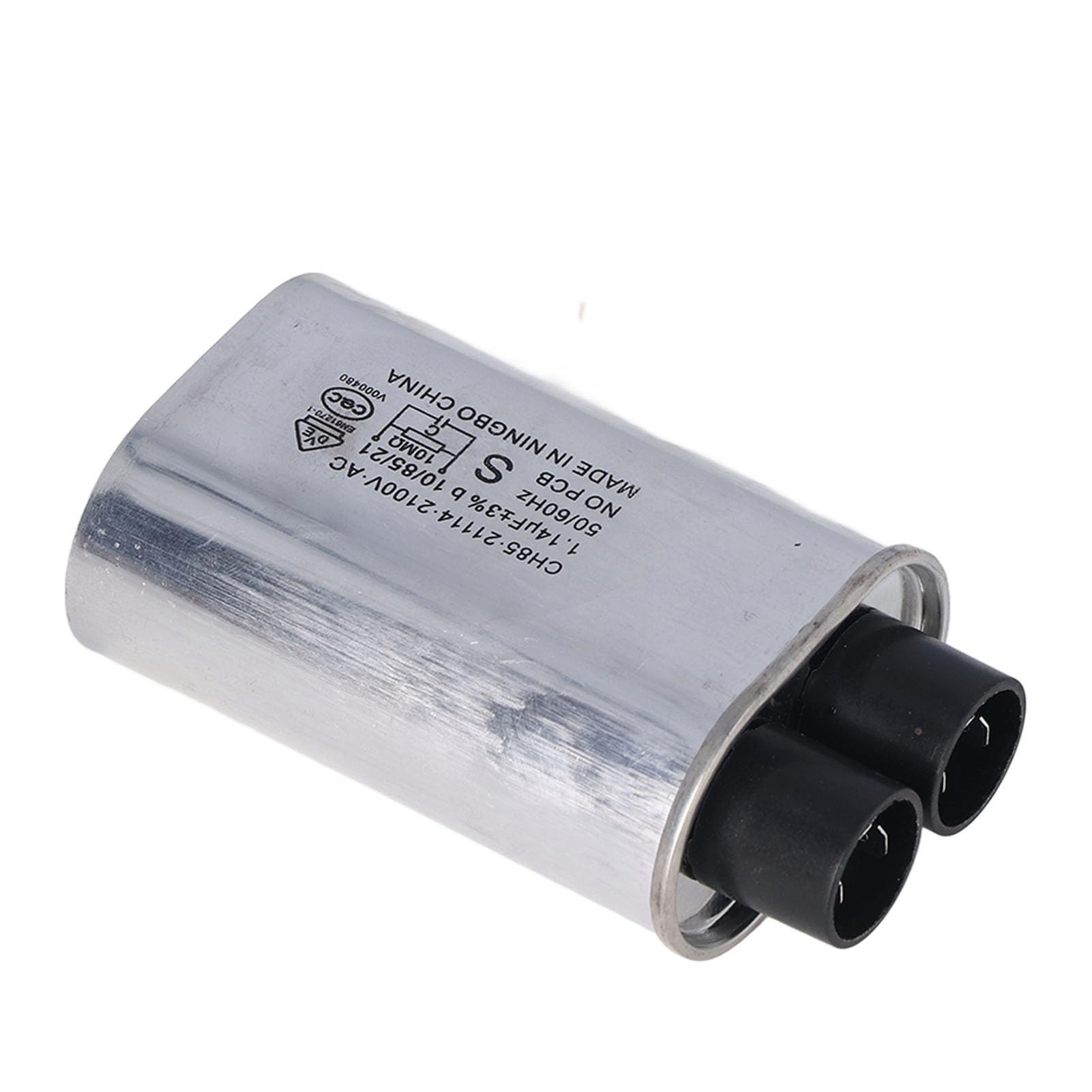 ROEDE Mikrowellen-Hochspannungskondensator, 2100 V, 4,8 mm, Kleiner Einsatz, Mikrowellenherd-Kondensator for Zuhause