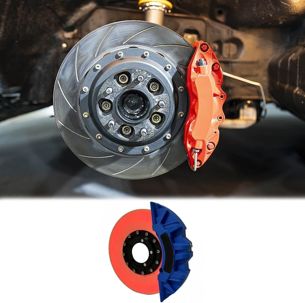 Brake Disc LED Night Light, Customizable DIY Atmosphere Lamp with Rechargeable Battery, Wall Mount & Desktop Mood Lighting for Car Enthusiasts, Unique Home Decor Gift (Blue)