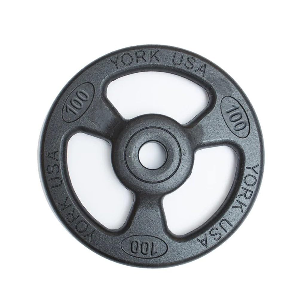 YORK 2? Iso-Grip Steel Olympic Plate