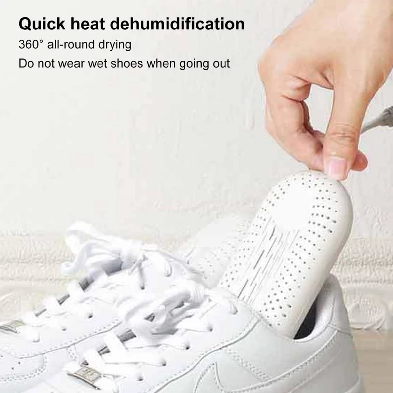 Sèche-Chaussures Sèche-Chaussures électrique Machine Portable Chauffe-Pieds Sneaker Chaussettes Chauffe-Chaussures, Gants, Chapeaux, Chaussettes, Chaussures de Ski,EU (Color : Au)