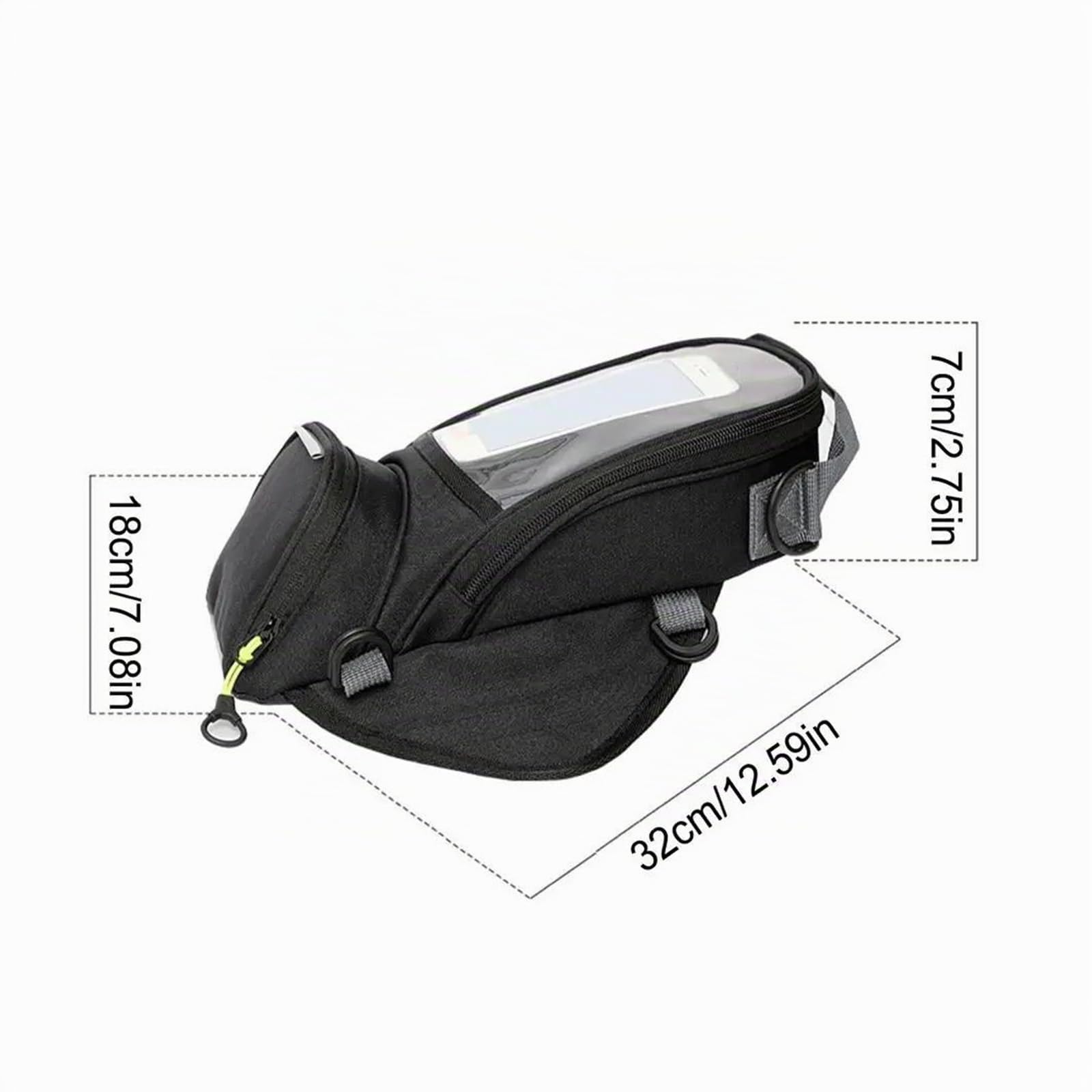 Bolsa Sobredepósito Moto para BM&W F900GS F 900 GS Bolsa De Depósito Impermeable Multifuncional Motocicleta(D)