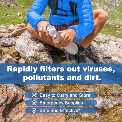 Water Purification Tablets (100 Count) - Water Tablets Purification for Drinking for Camping, Boating, Hiking, Backpacking, Emergencies - Portable Water Treatment for Safe Drinking Anywhere - Image 4