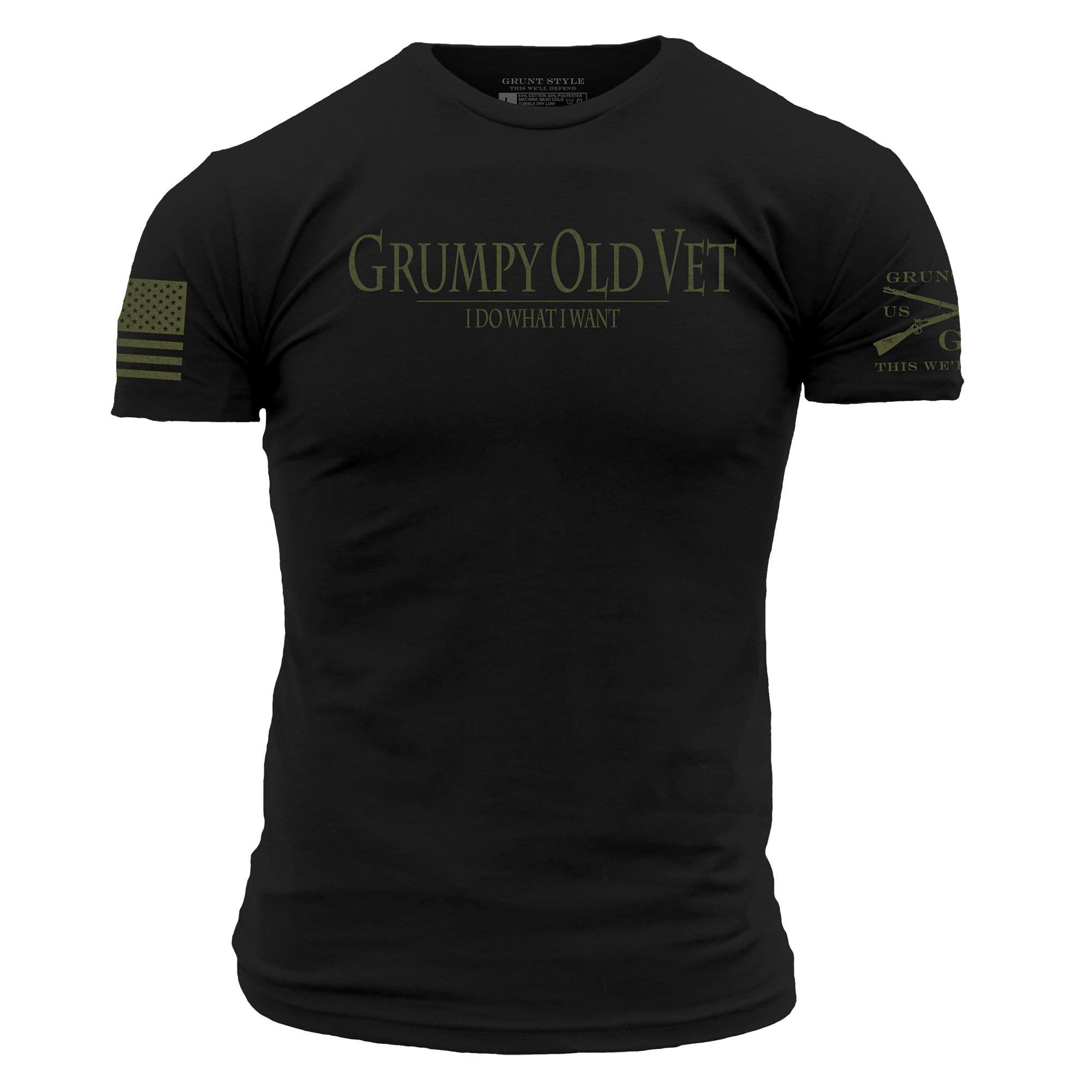 Grunt StyleGrumpy Old Vet Men's T-Shirt