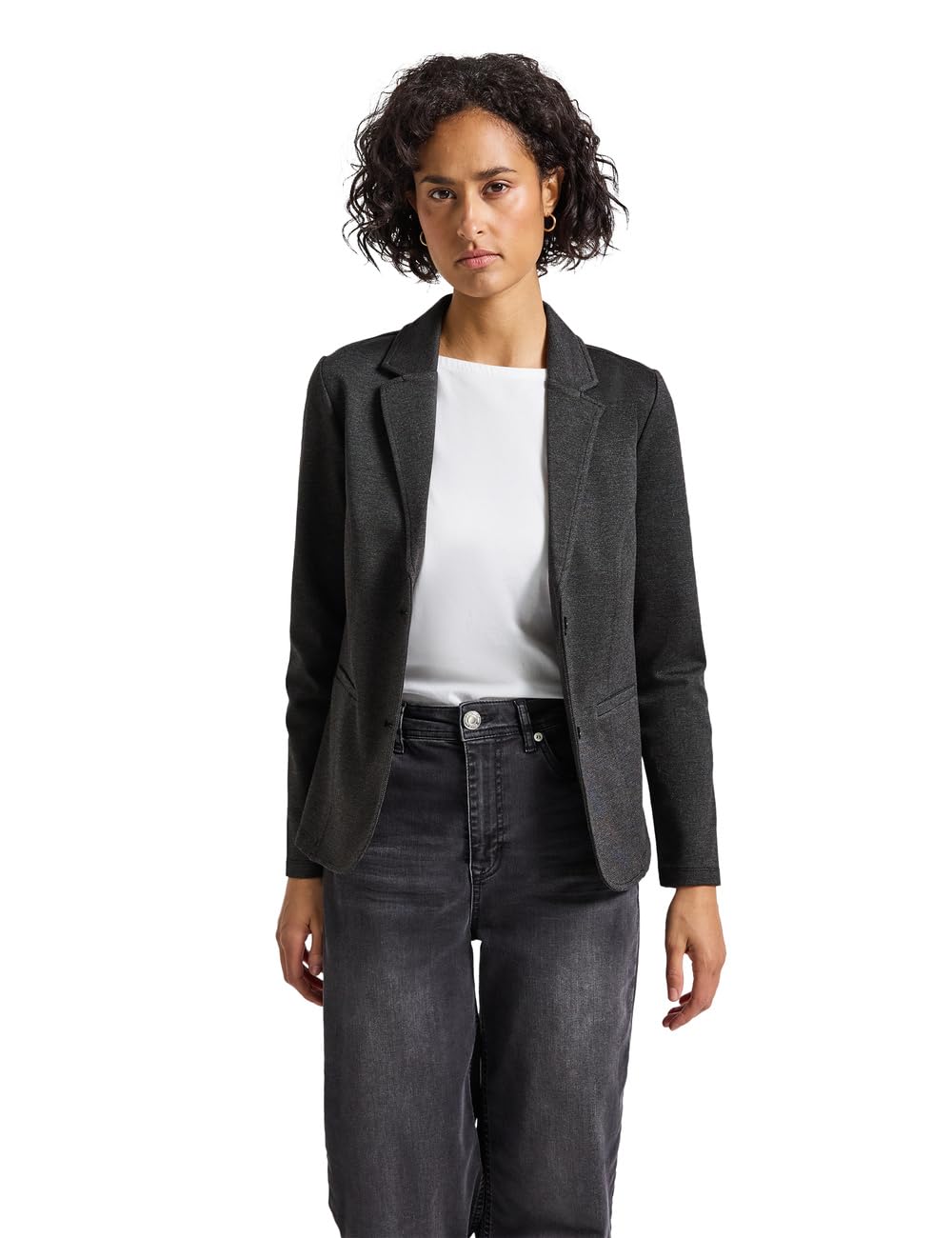 Street One Damen Basic Piqué Blazer