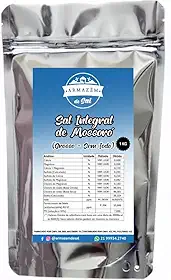 Sal Grosso Mossoró Integral - sem iodo - 1kg