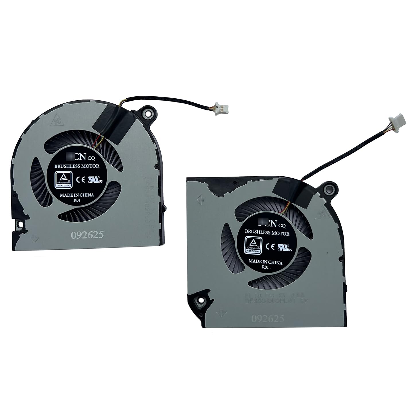 HK-Part Fan for Acer Nitro 5 AN515-43 AN515-54 AN517-51 Nitro 7 AN715-51 CPU Cooling Fan Set