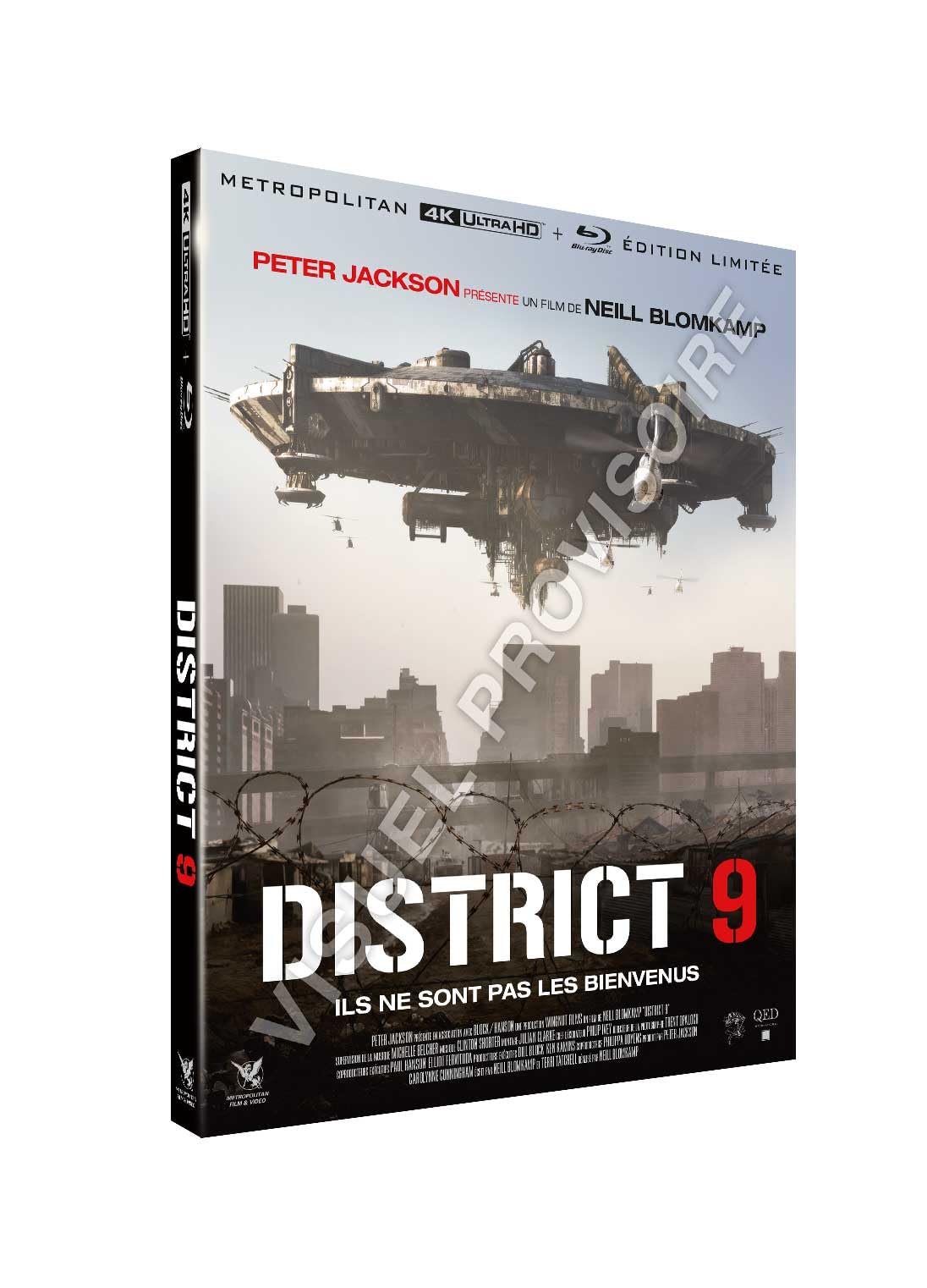 District 9 Limitée 4K Ultra HD | Inclus blu-ray
