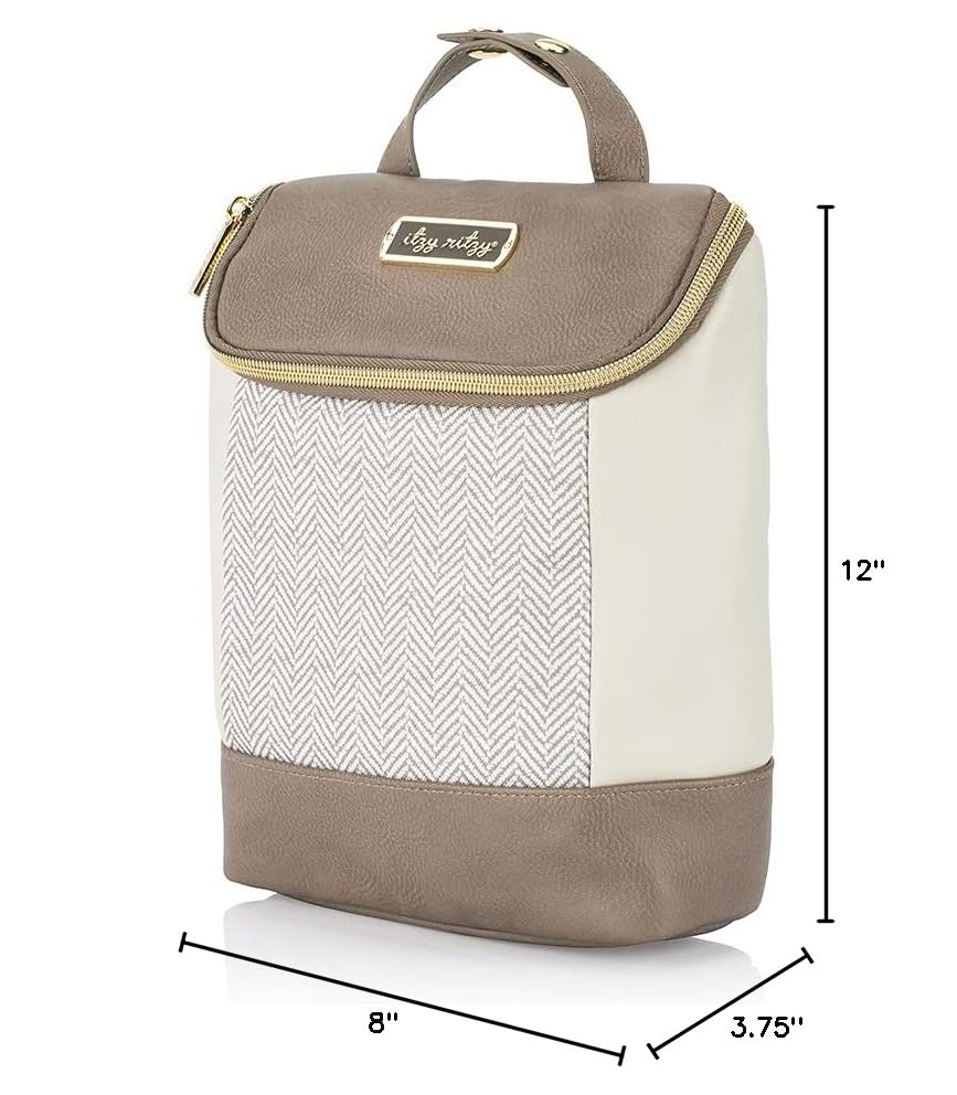 Miniatura 8 de Itzy Ritzy Bolsa aislada para botellas Mantiene las botellas calientes o frescas Capacidad para 3 botellas y cuenta con bolsillo interior para