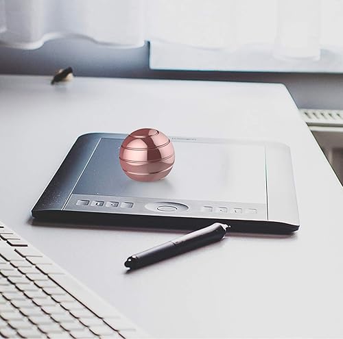 Miniatura 6 de Fidgets para adultos, pelota de juguete cinética giratoria de escritorio, juguetes de escritorio para adultos, juguetes antiestrés para niños con