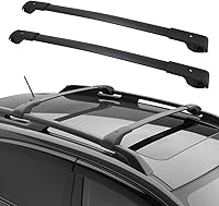ROSYPIXEL Roof Rack Cross Bars for 2009-2013 Subaru Forester - Aluminum Black, 165 lbs Capacity, Easy Install OEM E361SSC300 Replacement