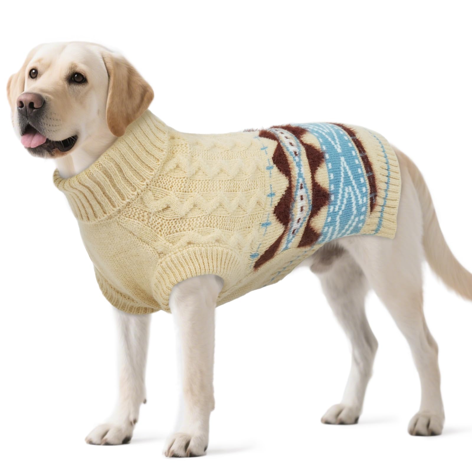 Hjumarayan Fair Isle Dog Jumper