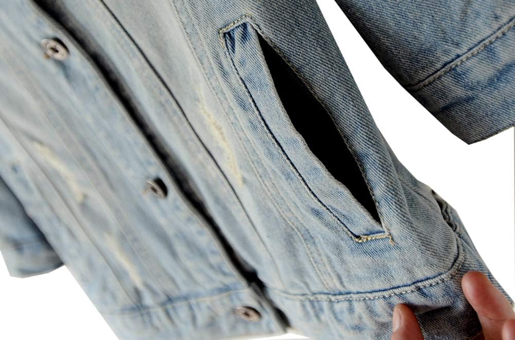 Summer Women Denim Jacket Casual Half Sleeve Jean Coat Plus Size