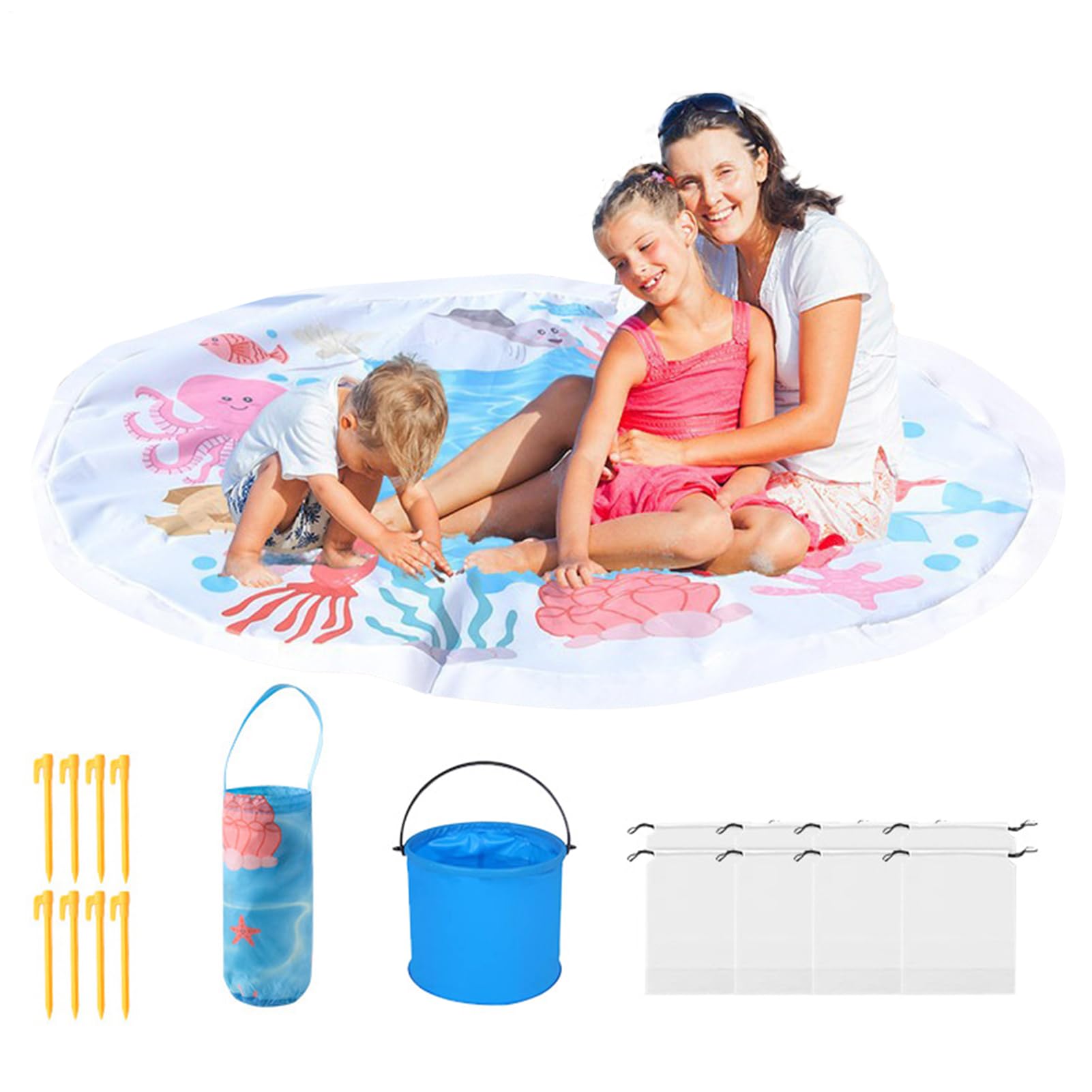 Piscine de plage pour tout-petits pour protéger bébé du sable chaud et des vagues