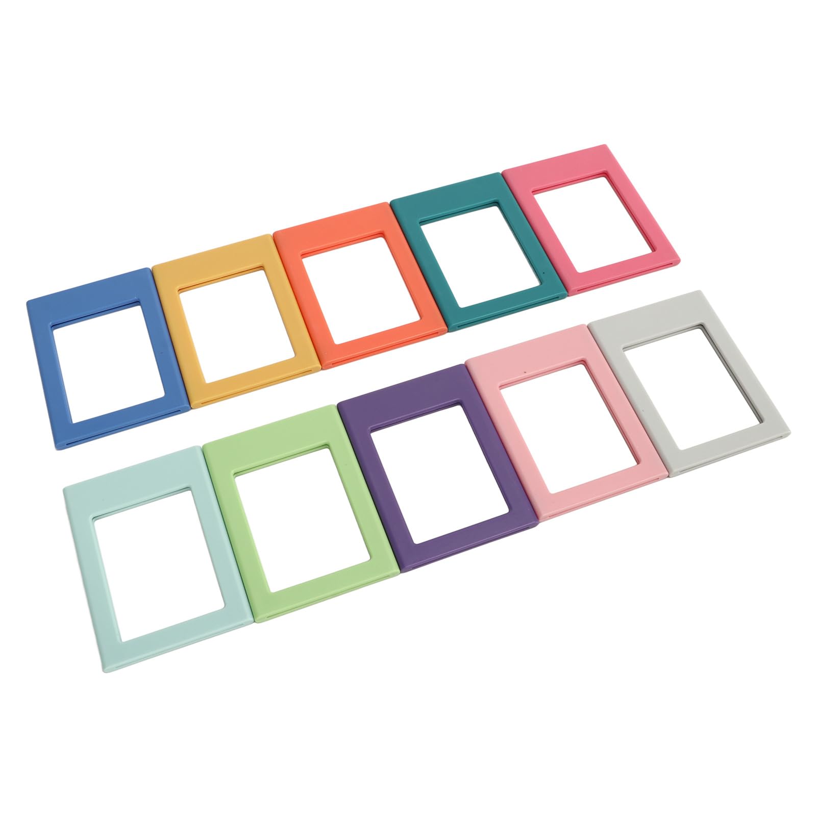 10Pcs Magnetic Picture Frames, 3 Inch Fridge Magnetic Photo Frames