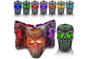 Black Skull LED Table Lights