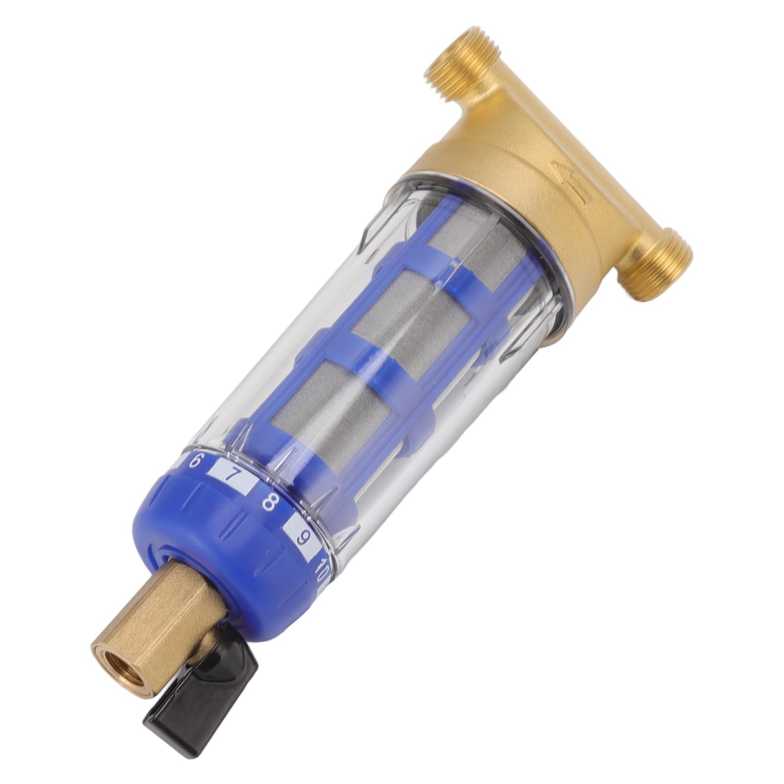DAUERHAFT Cyclonic Sedimentation Water Filter , G1/2in Easy to Install High Accuracy Water Filter Protective for Heater