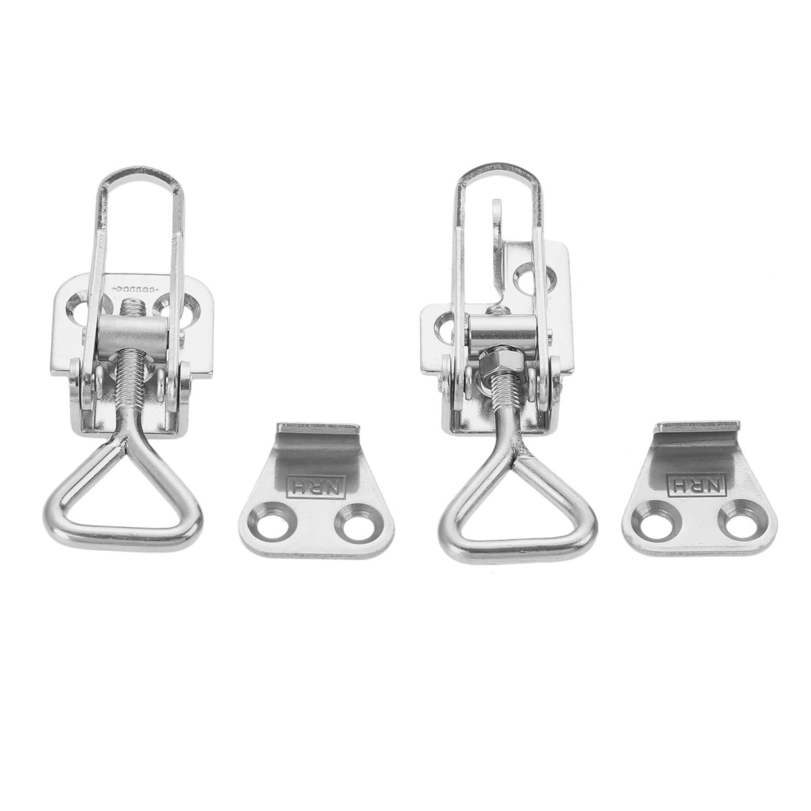 Shundeed A Djustable Spring-Loaded Toggle Box Chest Luggage Clip Latch Buckle Buckle, Durable Stainless Steel Furniture Ccessory Hinge.(A)