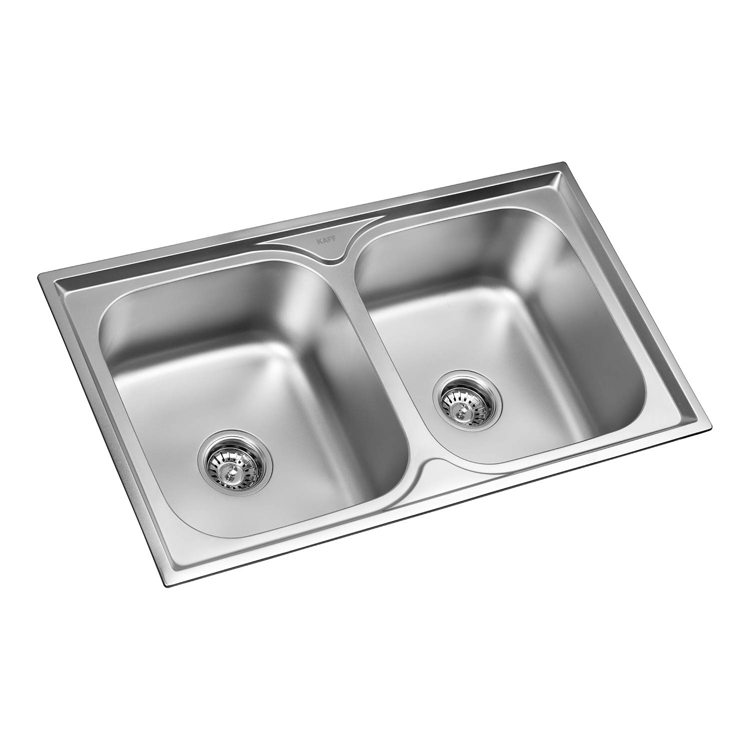 KAFF KS 85 DB | Double bowl stainless steel sink | Anti