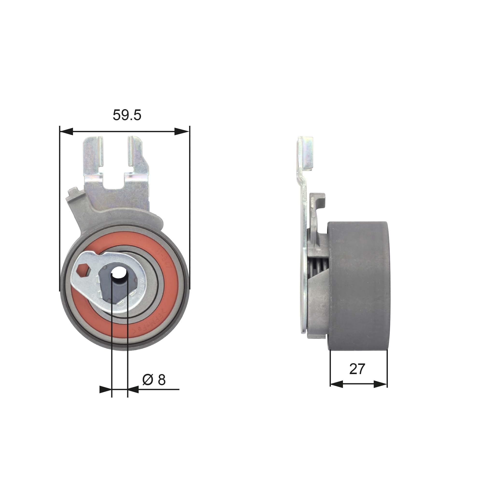 Pasek Rozrządu GATES K045509XS 142-zębowy