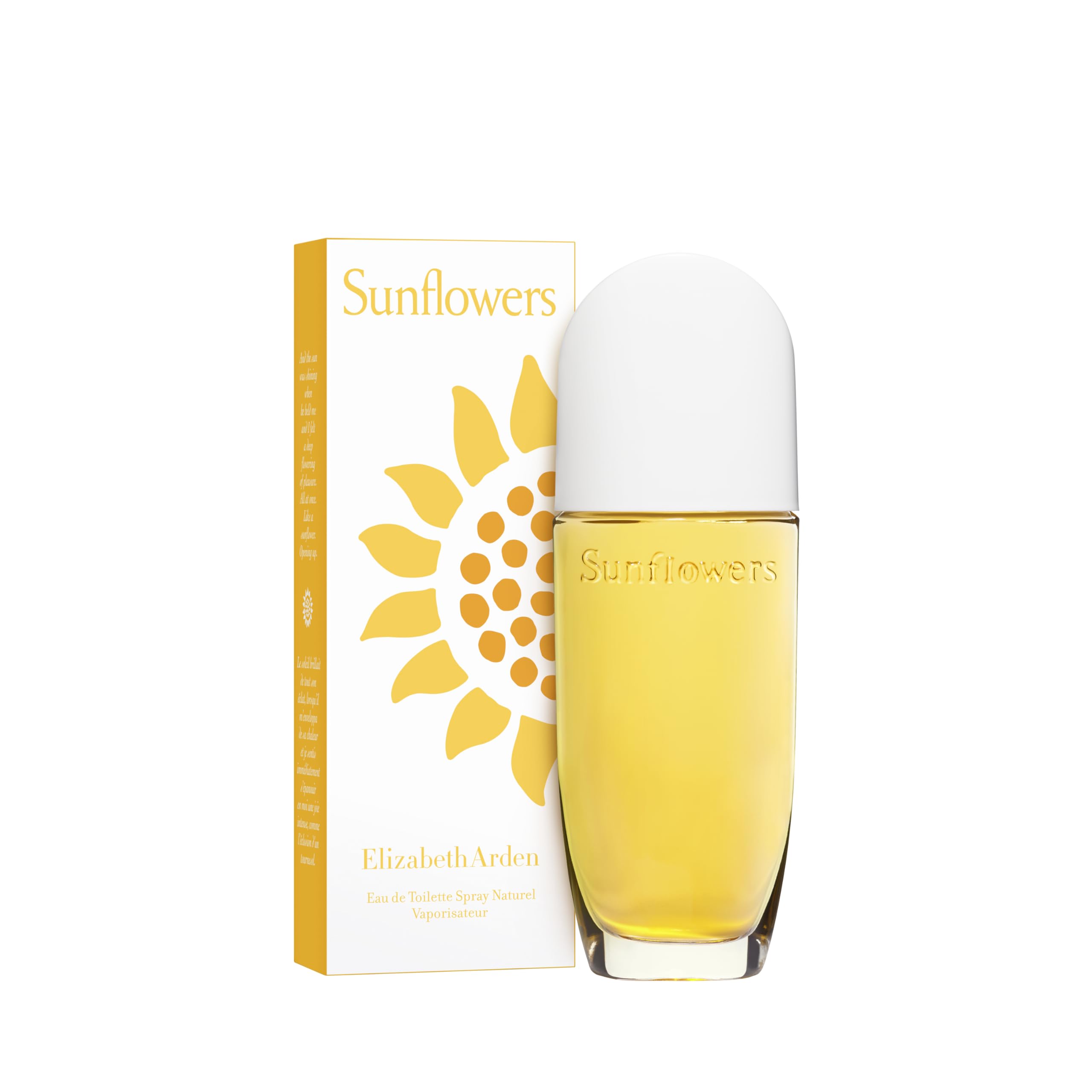 Elizabeth Arden - Sunflowers, Eau de Toilette, Perfume Suave para Mujer con Notas Florales, una Fragancia Fresca con Aroma a Girasoles, 50 ml