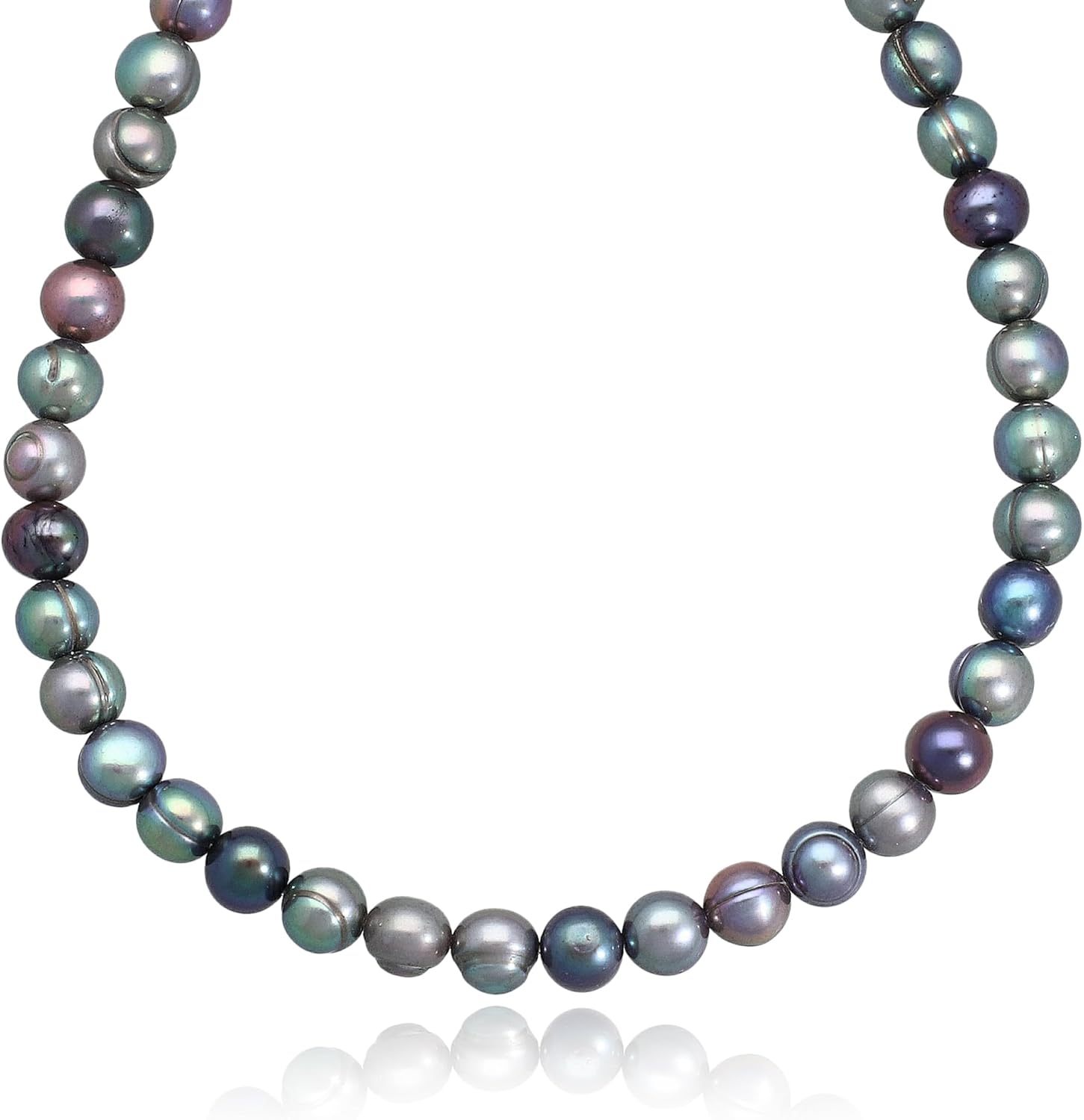 Fresh Water Blue Pearls Necklace for Valentine’s Day/Girlfriend/Wedding/Birthday/Anniversary/Brides