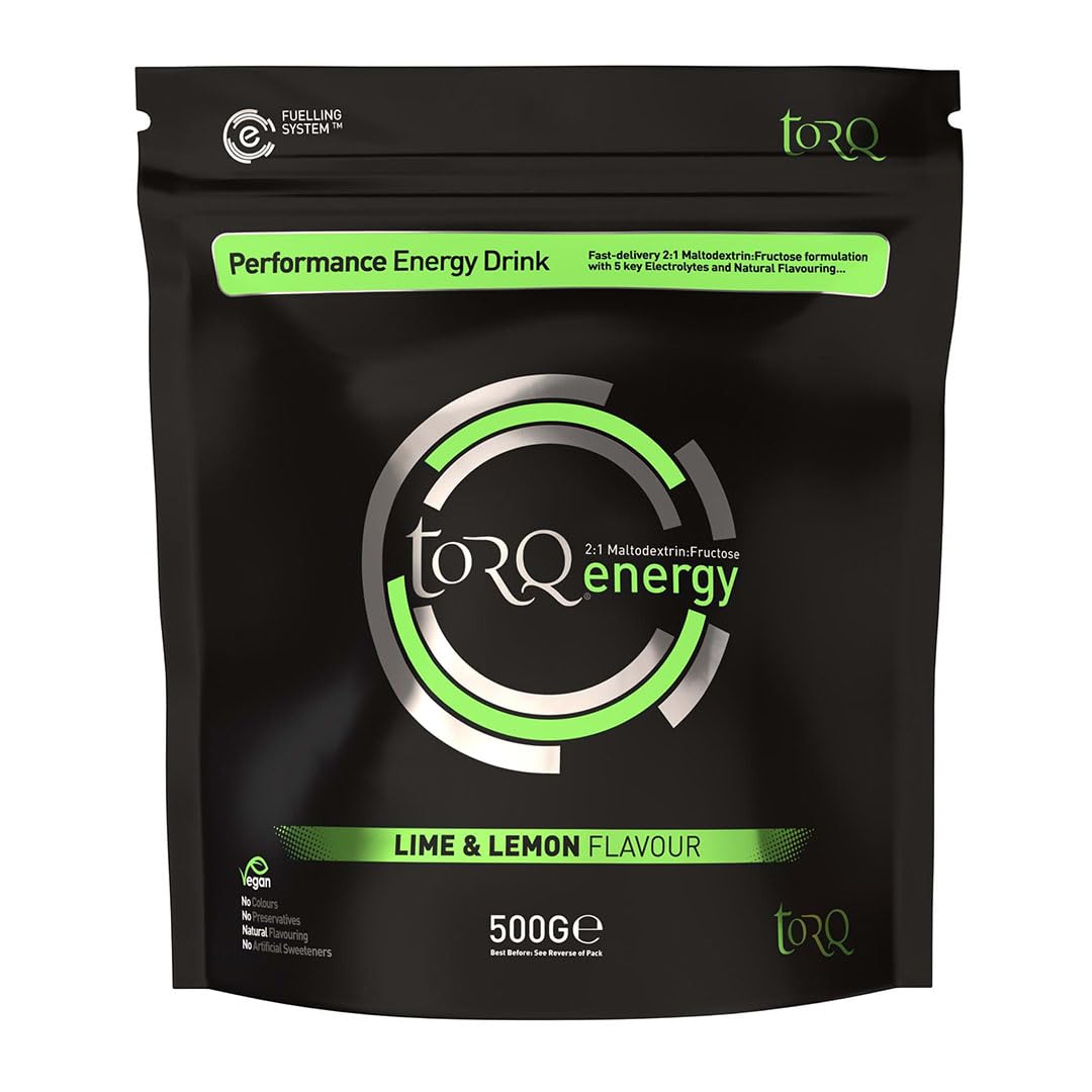 TORQ ENERGY DRINK NATURAL LIME & LEMON 500G