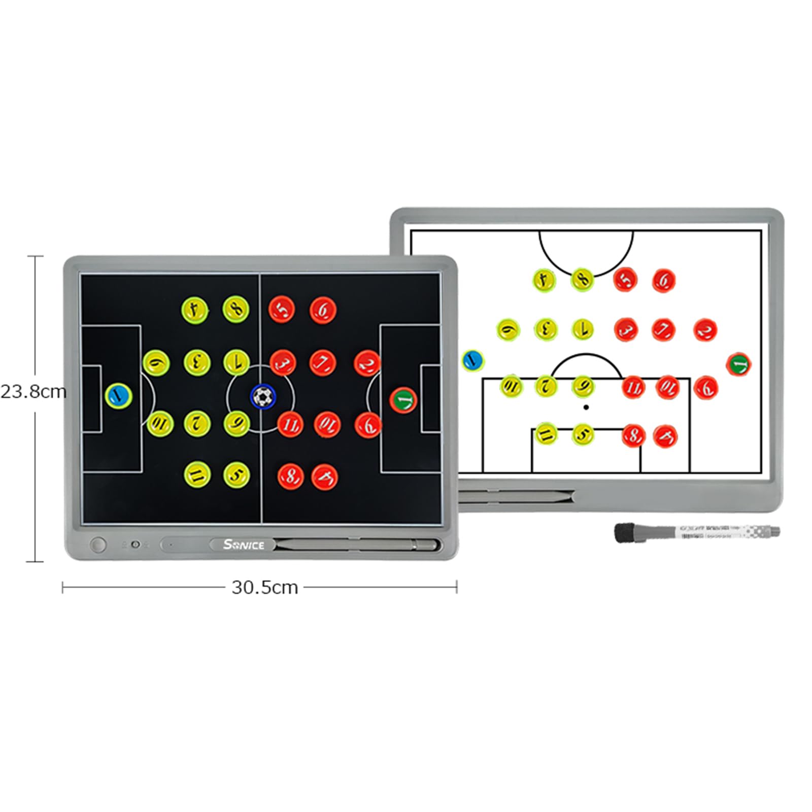 Amazon | 新版 人気ギフト 作戦ボード サッカー 大きいサイズ 液晶