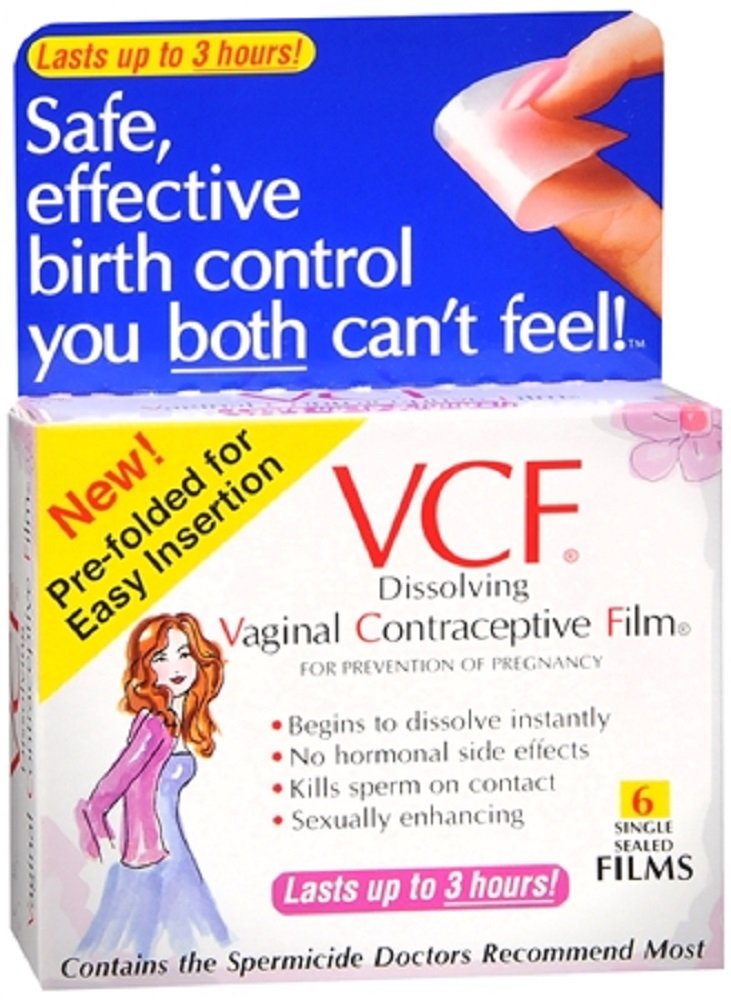 Vcf Dissolving Vaginal Contraceptive Film 6 Count Pack Of 2 Buy Online In Haiti At Desertcart 17792343