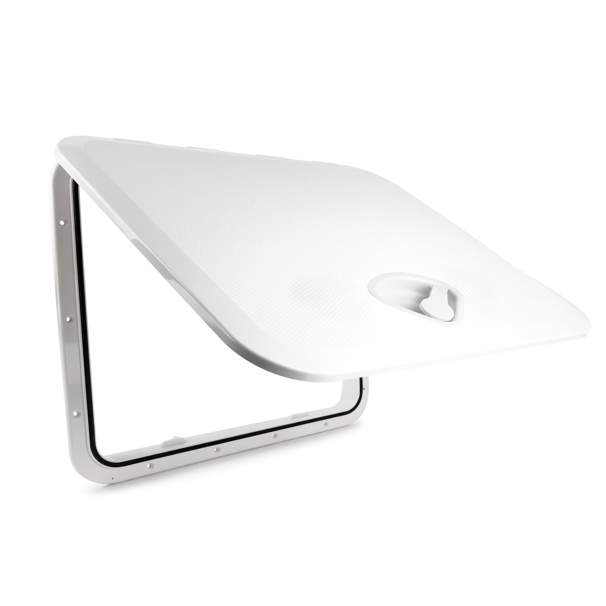 Five Oceans Premier Series Marine Deck Access Hatch with Recessed Handle Locking System, 10-5/8 inch