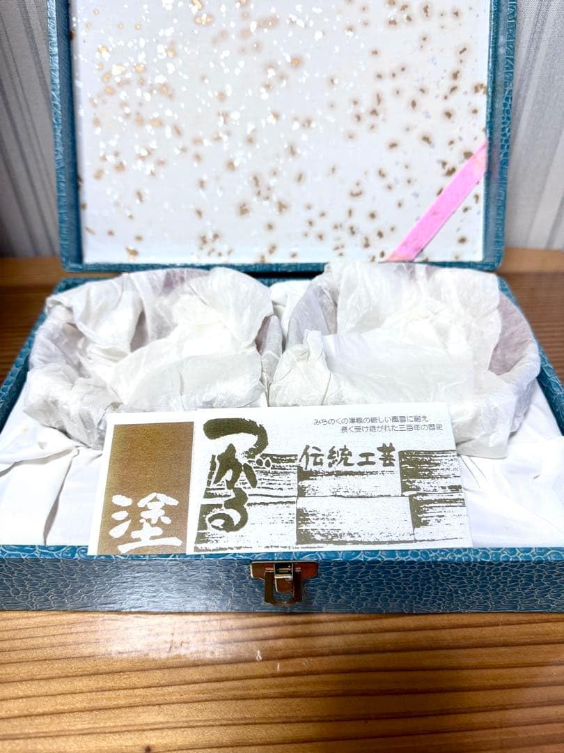 Amazon.co.jp: 津軽塗夫婦椀 天然木唐塗呂朱 寸法 直径12.2cm 高さ6.1