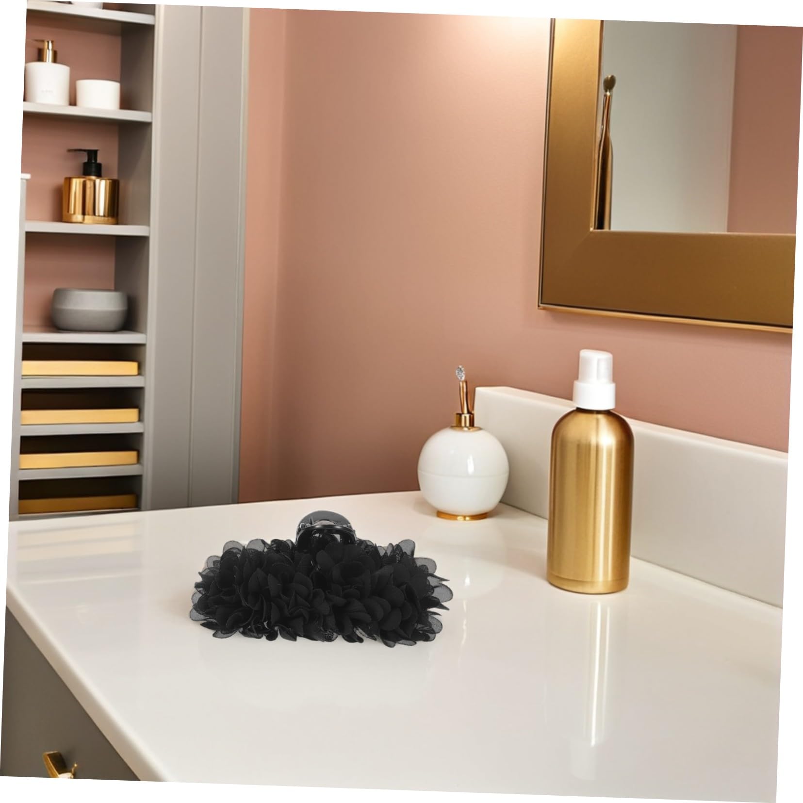 16 Pièces Pinces à Cheveux Rose pour Femmes Accessoires Floraux Élégants pour et Chignons Clips Résistants pour Cheveux Épais et Fins