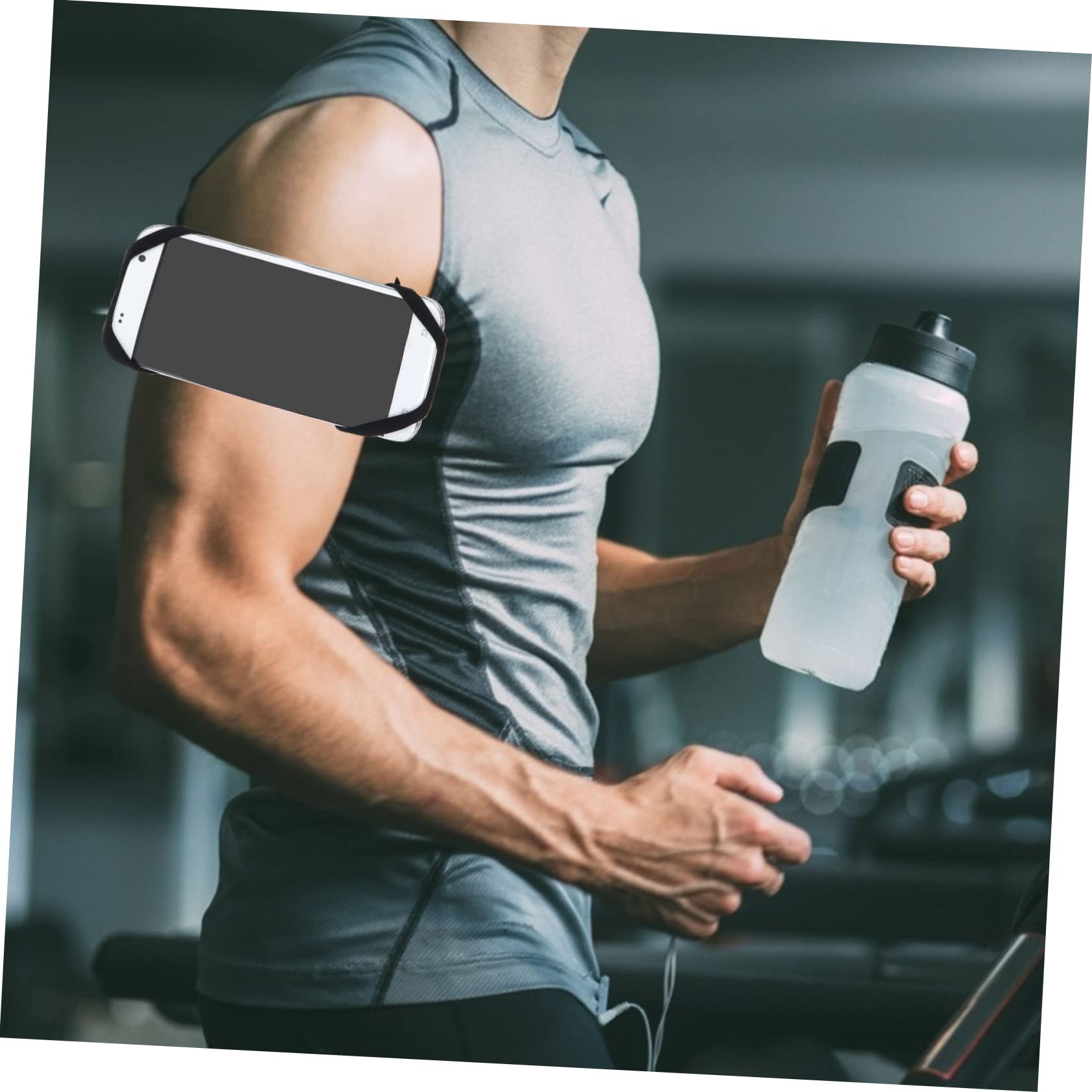 SHINEOFI 3 Set Braccio per Smartphone Fascia Staccabile per Sport e Leggera Materiale Resistente Compatto