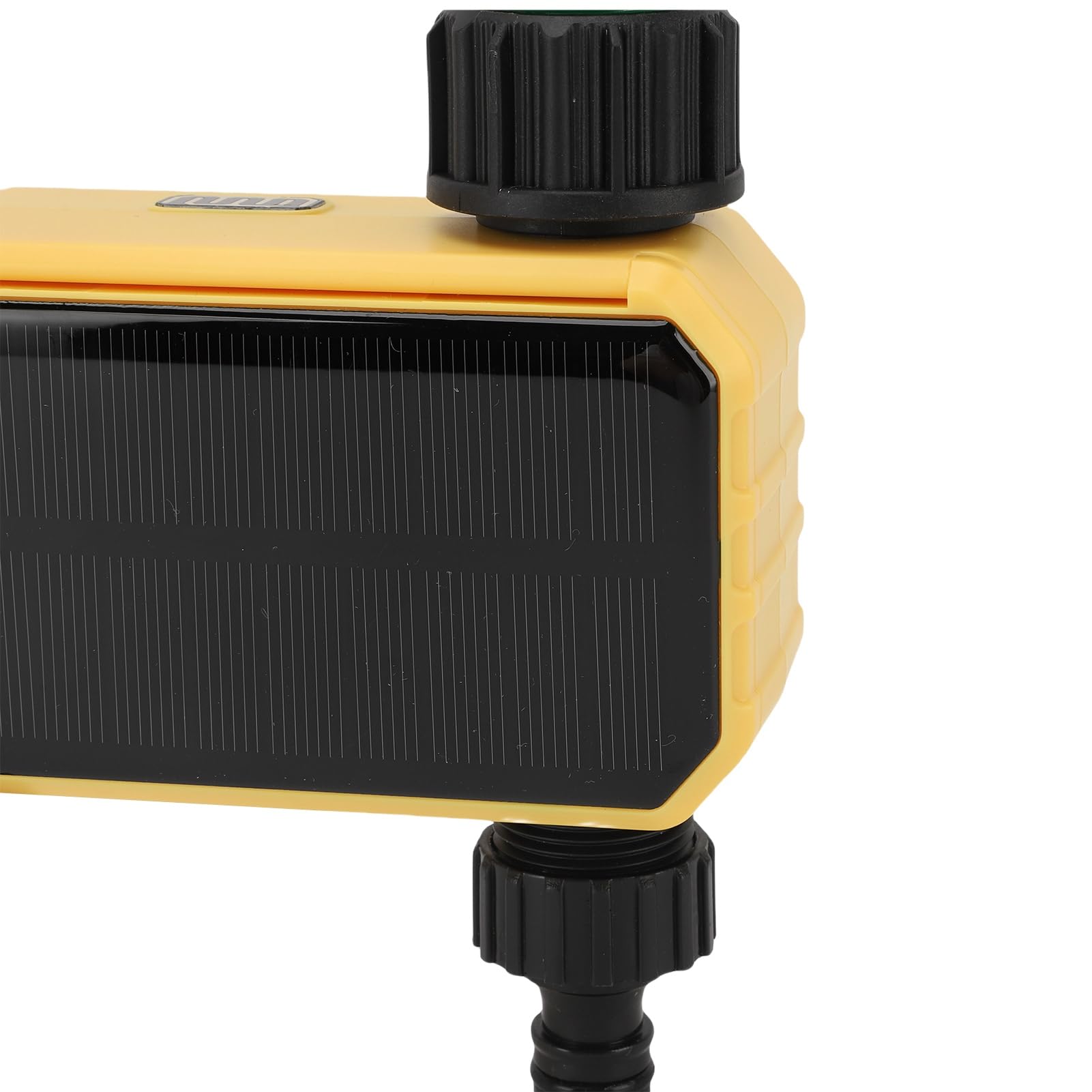 Timer per Irrigazione Automatico, Timer per Irrigazione con Sensore Pioggia, Alimentazione Solare, Design del Filtro Anti-intasamento, Adatto per Giardino con Balcone, Cavo di Tipo C
