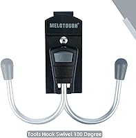 Vista 3 de MELOTOUGH Gancho para cinturón de herramientas, funda para herramientas