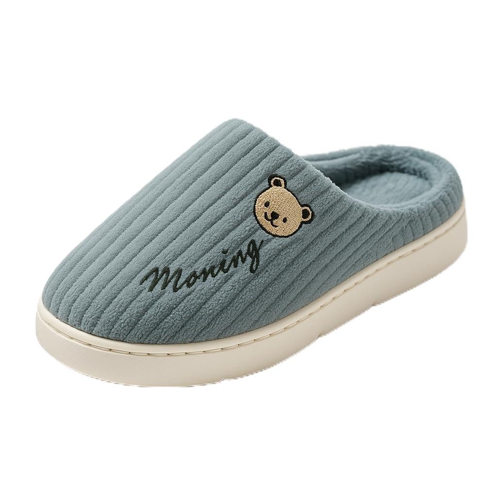 sam-era winter winter slippers for men home use soft and warm slippers for women bedroom chappal footwear warm winter fur flipflop for home, kitchen room bedroom daily use-picture-33