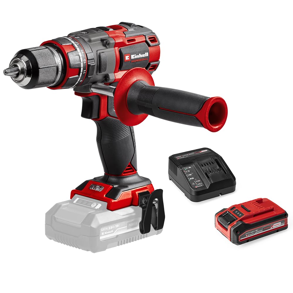 Perceuse à percussion sans fil Einhell 18V pour rénover votre maison du sol au plafond avec batterie