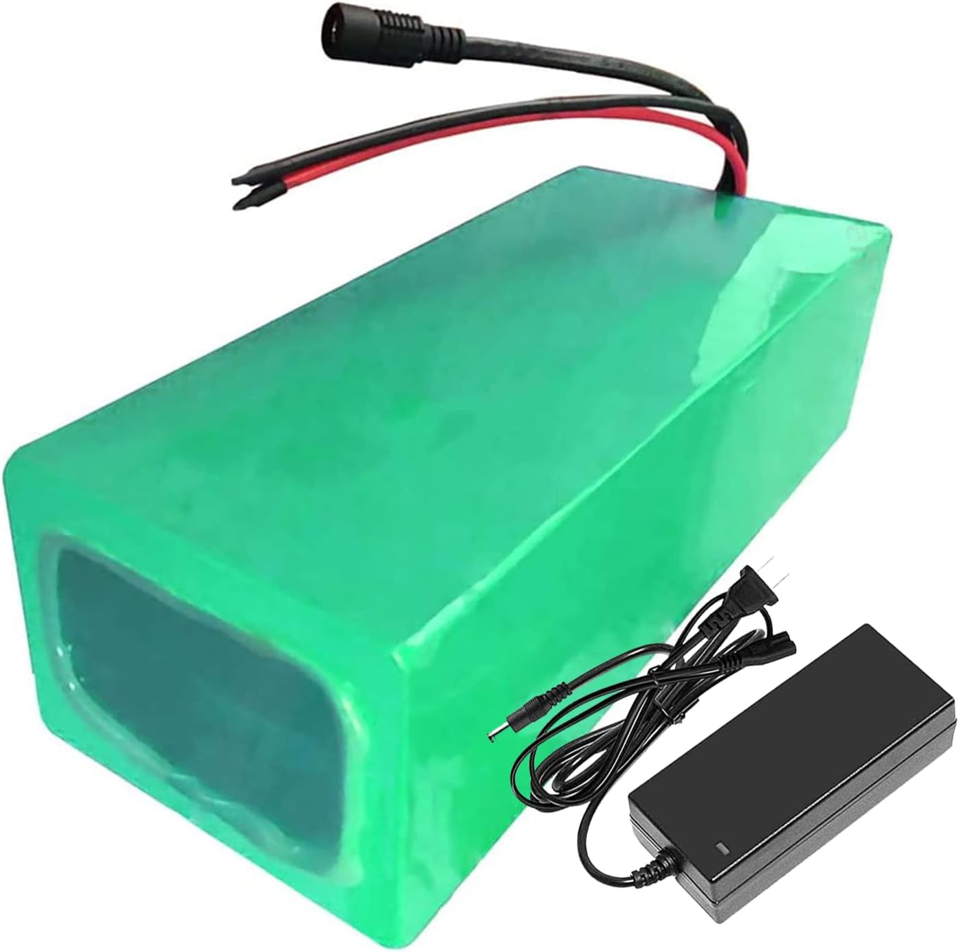 48V 7800mAh E-Bike Lithium Battery Pack 7.8AH 13S 3P Electric Scooter Li-Battery Electric Bicycles Rechargeable Battery Pack with BMS and Charger