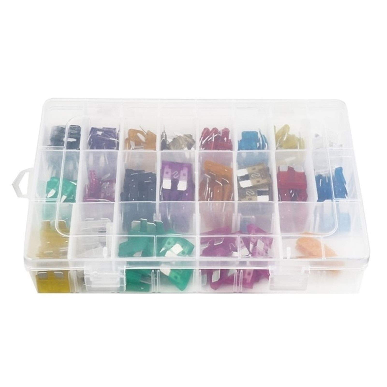 220 pièces/ensemble fusibles de voiture assortis Auto camion SUV fusibles Mini Kits de fusibles à lame Standard avec pince 2-35A pièces de rechange automatiques