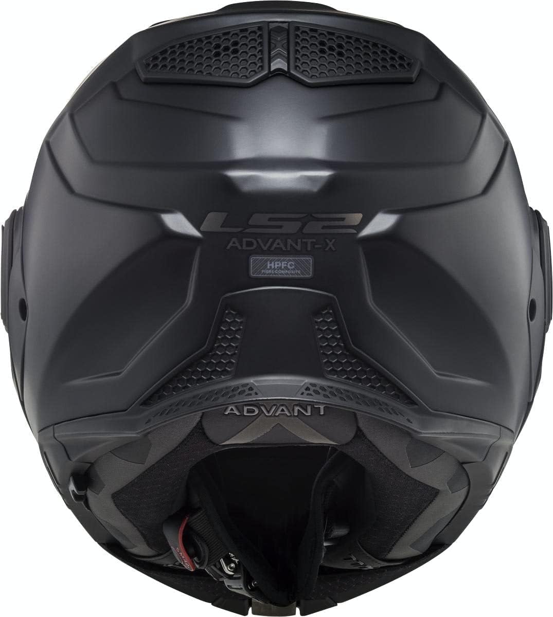 LS2, Casco Modular Moto ADVANT X Solid Mat Black, M