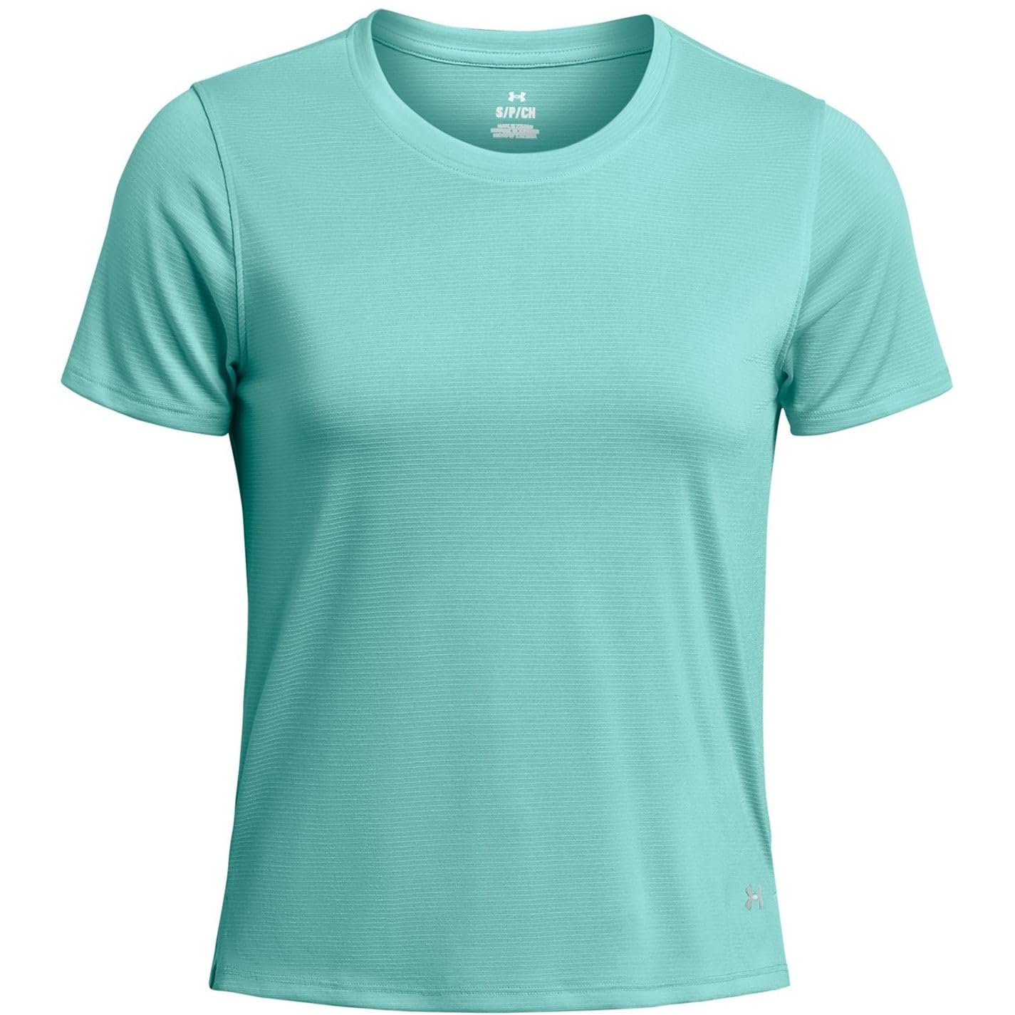 Under Armour Womens Streaker Short Sleeve Running Top Green S