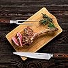 TUO-Carving-Set-9-Carving-Knife-7-Fork-Professional-2-Pcs-Meat-Carving-Knife-Set-German-Stainless-Steel-Slicing-Set-Pakkawood-Handle-Luxurious-Gift-Box-Included-Fiery-Phoenix-Series TUO Carving Set - 9" Carving Knife & 7" Fork - Professional 2 Pcs Meat Carving Knife Set - German Stainless Steel Slicing Set - Pakkawood Handle - Luxurious Gift Box Included - Fiery Phoenix Series