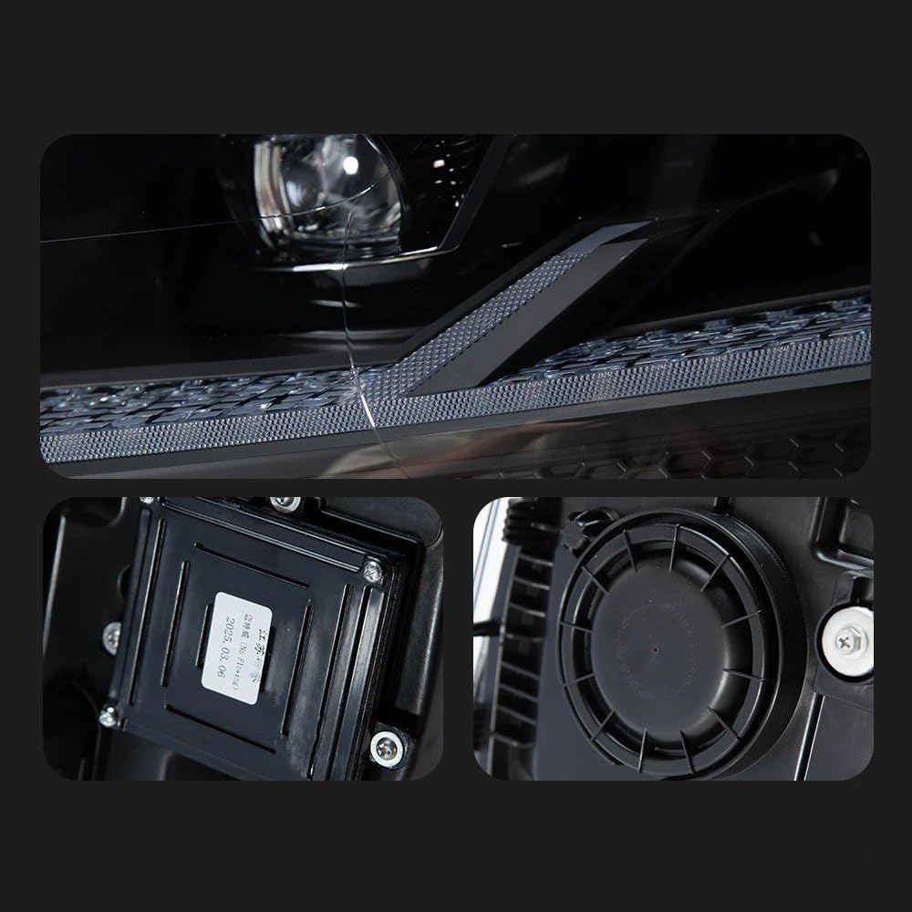 Fari Anteriori per Multivan T5 2010-2015, fari Anteriori, fari diurni a, proiettori, Accessori automobilistici, Gruppo Ottico Anteriore.