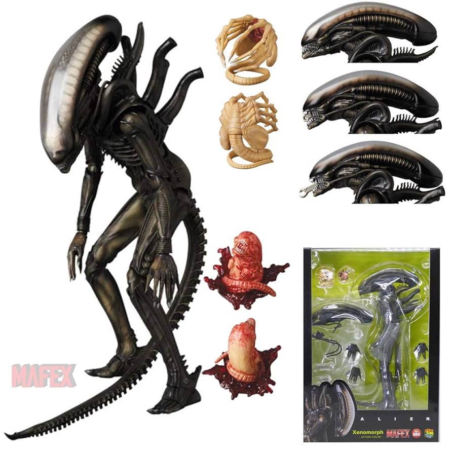 MAFEX No.084 エイリアン ALIEN MEDICOM ゼノモーフ MAFEX 084 ALIEN XENOMORPH | Amazon.com.br