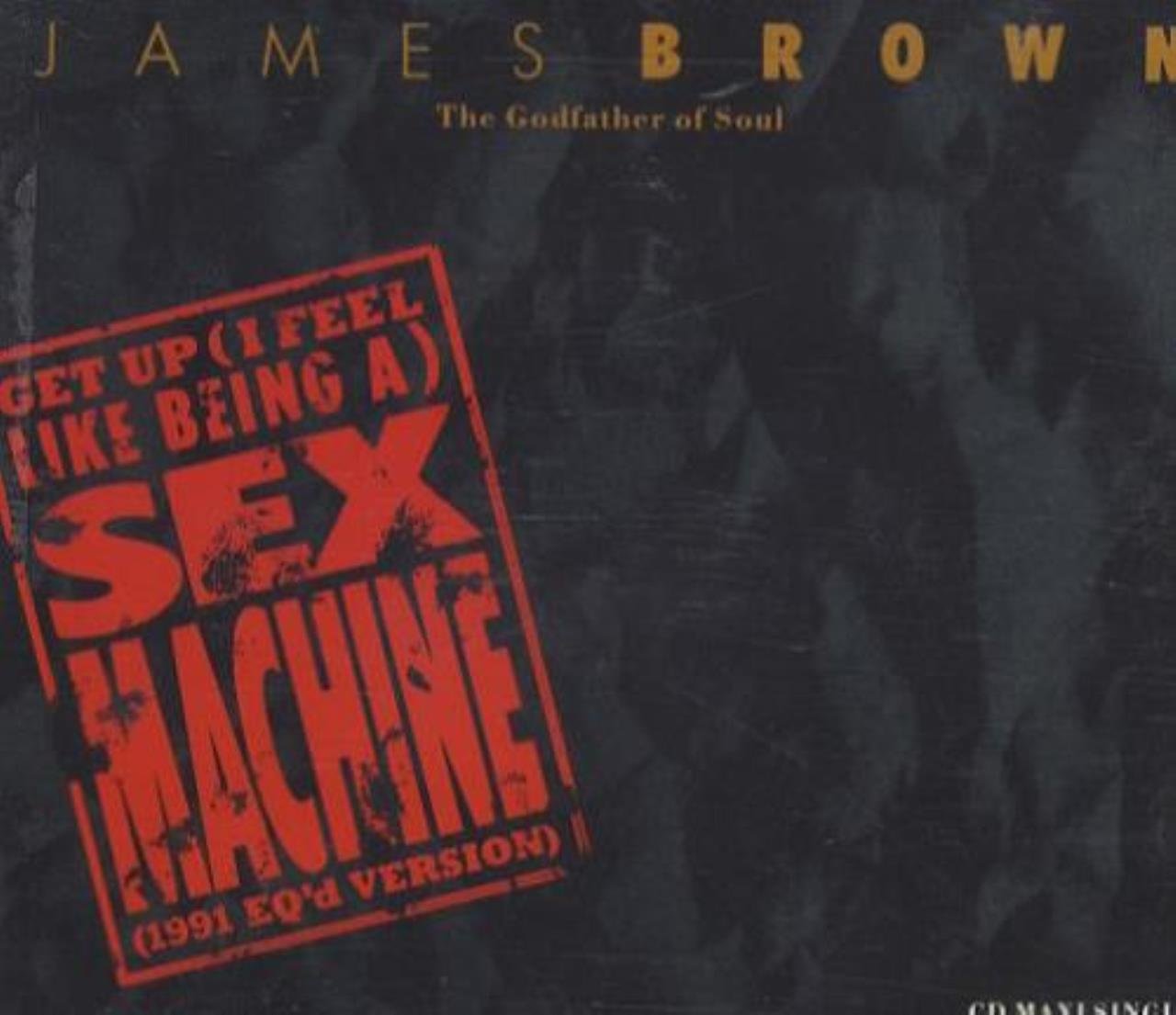 GET UP I FEEL LIKE BEING A SEX MACHINE CD UK POLYDOR 1991
