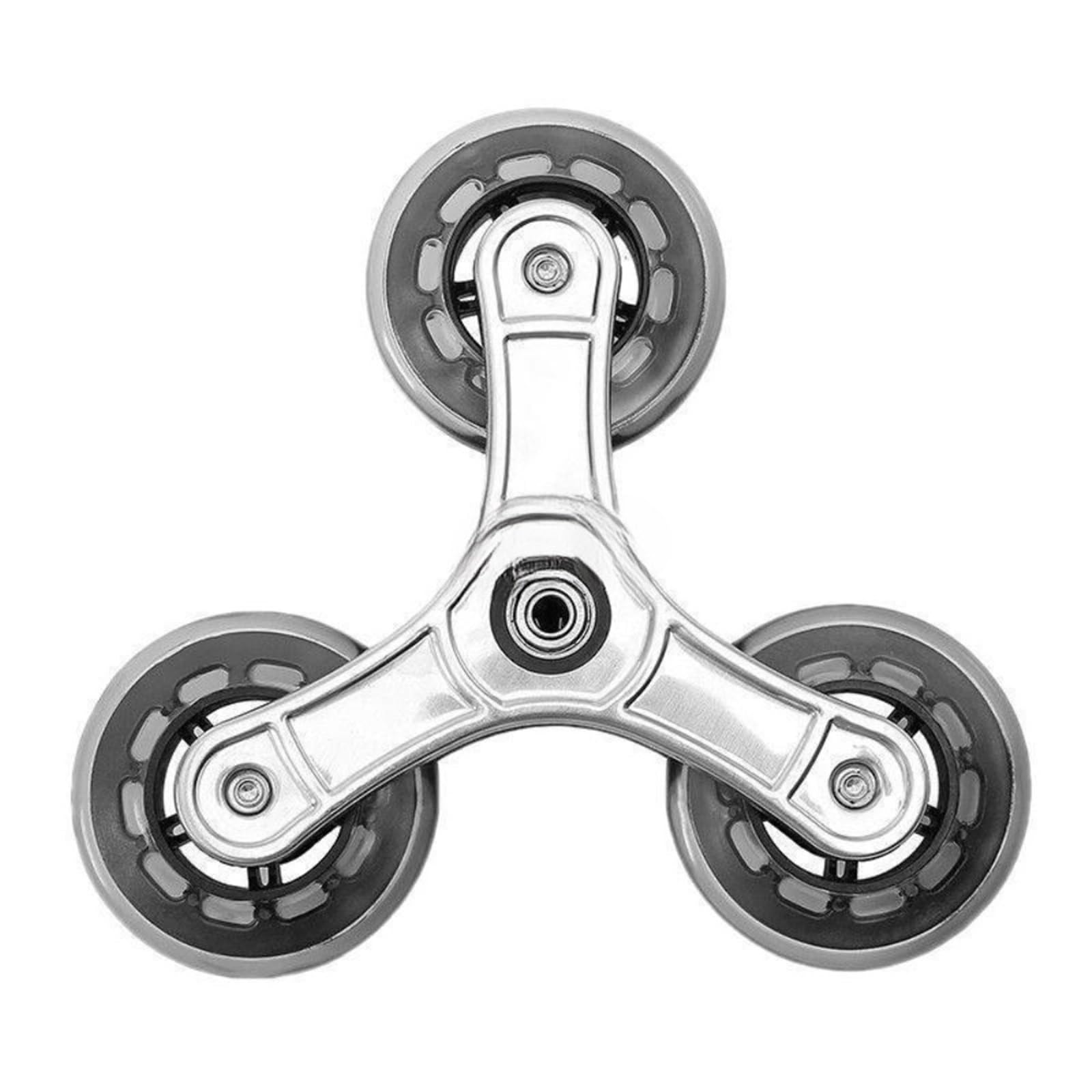 Stair Climbing Wheels Metal Frame Plastic Wheels Pu Cart Triangle Multi-Purpose Stair Climbing Utility